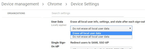 Comment supprimer un utilisateur du Chromebook