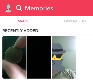 comment exporter la mémoire sur snapchat