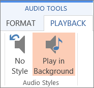 power point comment lire l'audio automatiquement