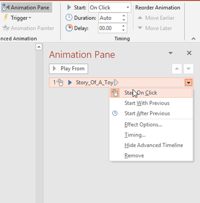 comment lire automatiquement PowerPoint audio