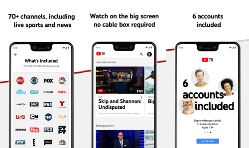 YouTube TV Changer de langue