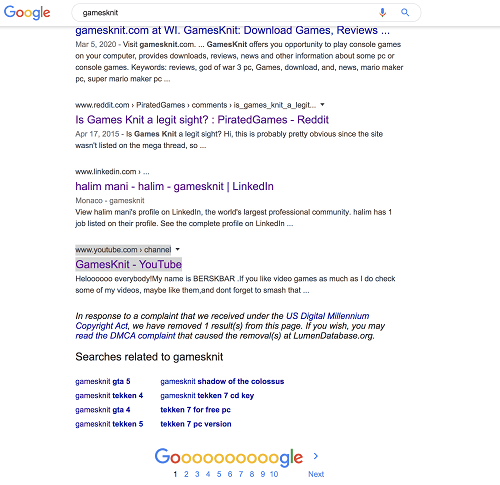 gamesknit est-il sûr - google