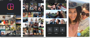 Mise en page par Instagram pour iPhone