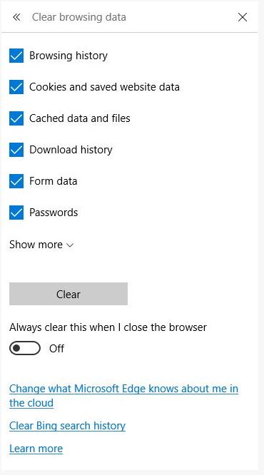 edge-clear-data-screen