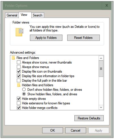 folder-options