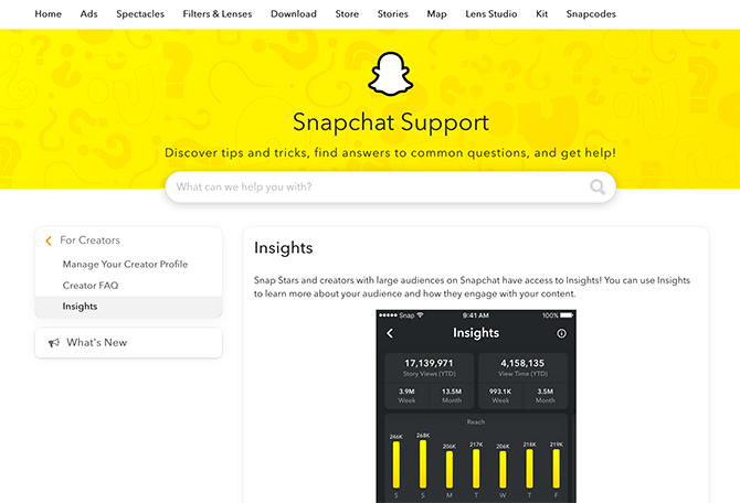 Snapchat Creator Insights