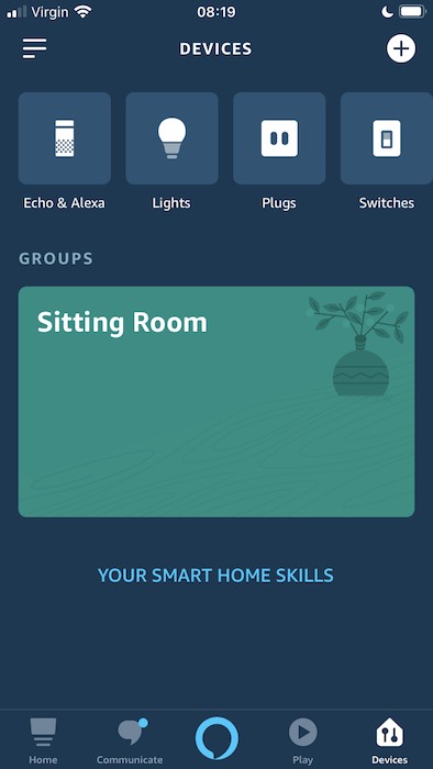 After resetting your Alexa-enabled device, you'll need to setup that device using the Amazon Alexa app.