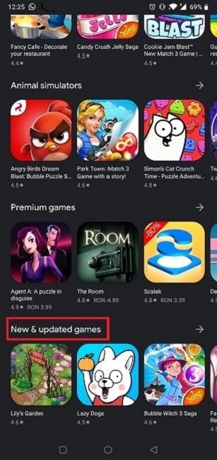 Find New Games On Android Play Store New Updated Games