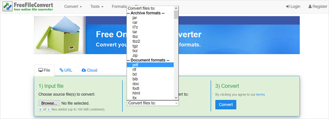 free online file converter tools