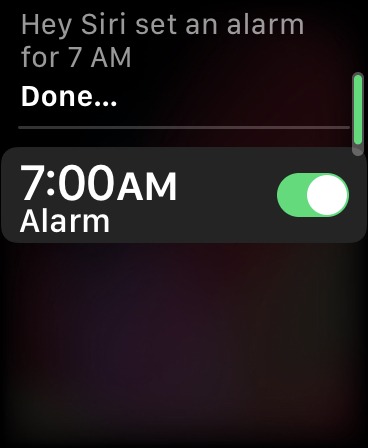 Comment utiliser Siri Apple Watch Set Alarme