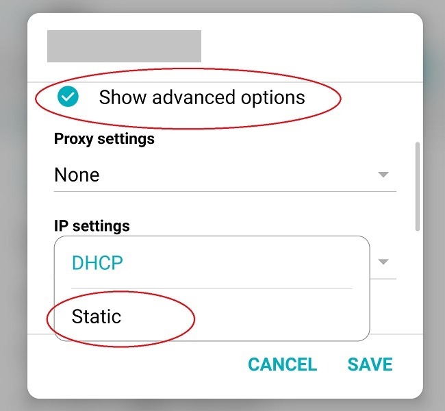 How To Fix Assigning Ip Address Error On Android Ip Static