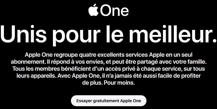 Comment s'inscrire à Apple One sur l'iPhone et l'iPad