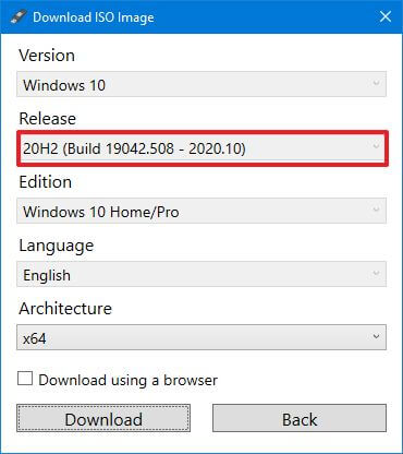 Rufus download Windows 10 ISO