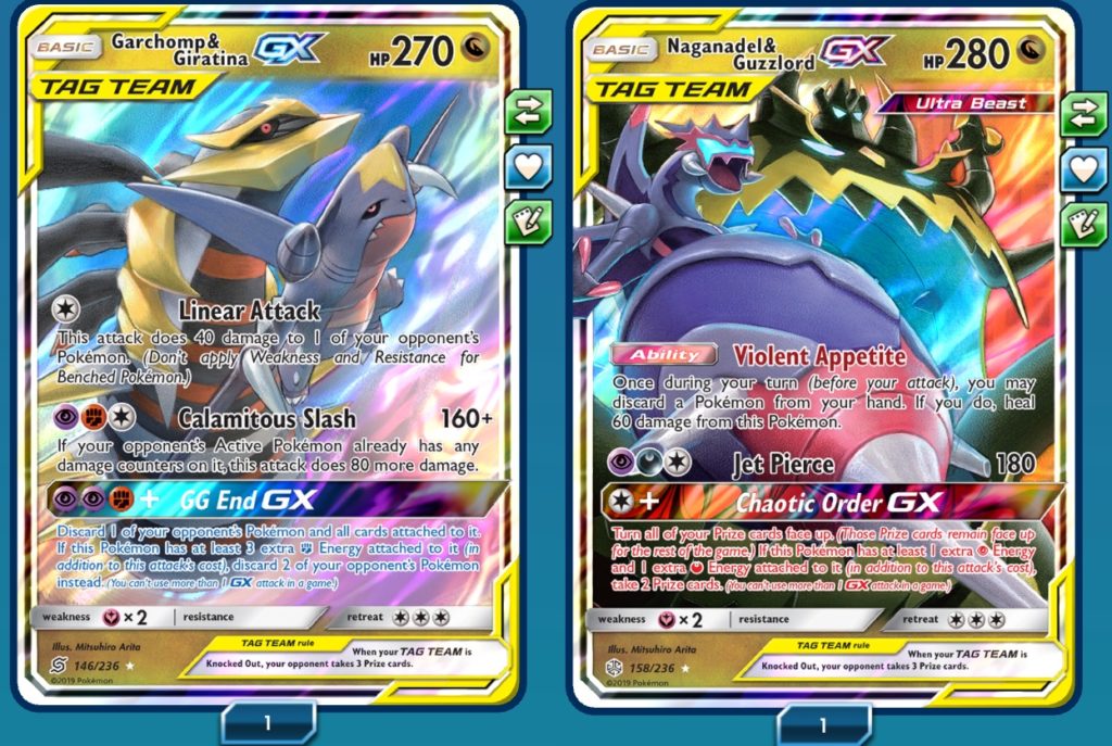 Liste de deck Garchomp & Giratina-GX (étendue) - Pokemon TCG Online