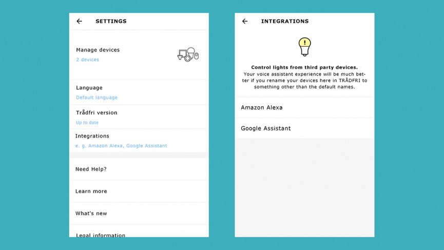 Comment connecter Ikea Trådfri à Google Home