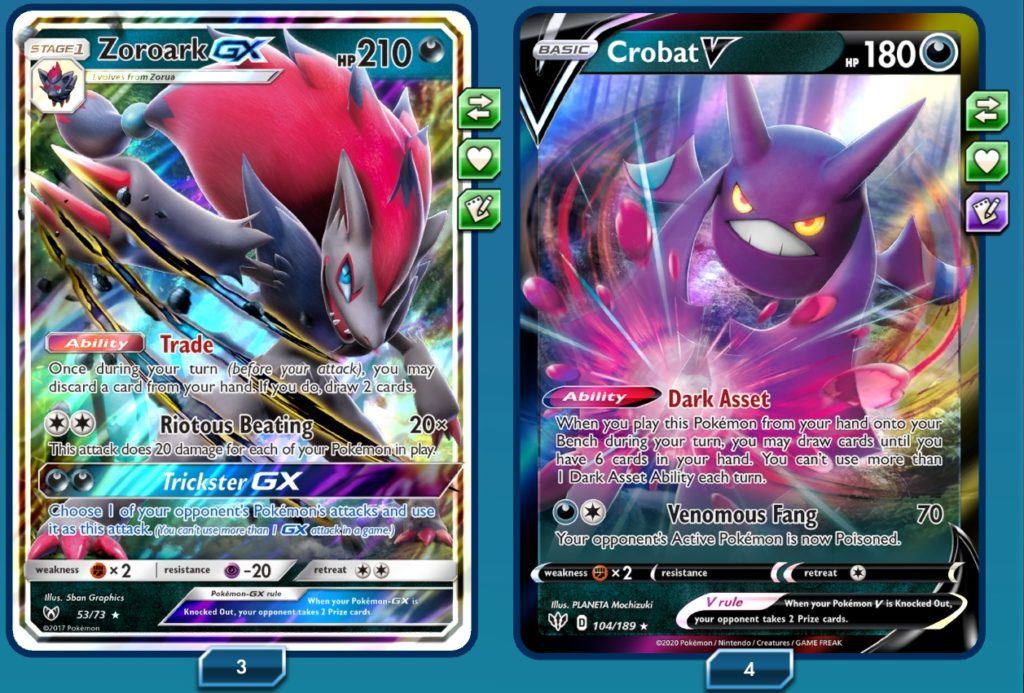 Zoroark-GX et Crobat