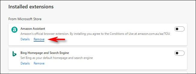 Comment supprimer ou désinstaller l'extension Microsoft Edge