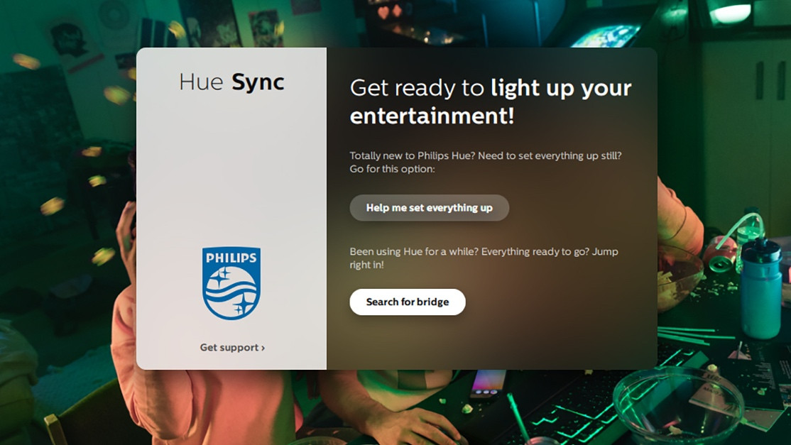 Application de bureau Hue Sync