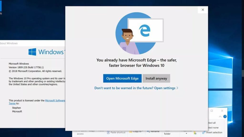 Microsoft Edge ne s'ouvre pas 3