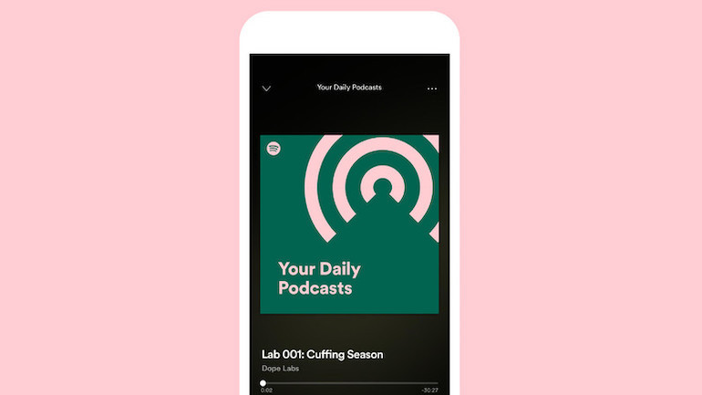 Podcasts Alexa via Spotify