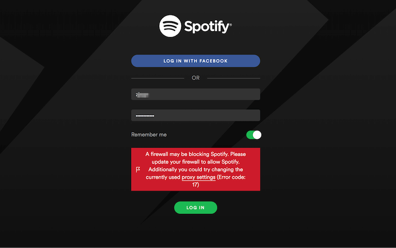 Comment réparer l’erreur “Un pare-feu peut bloquer Spotify”