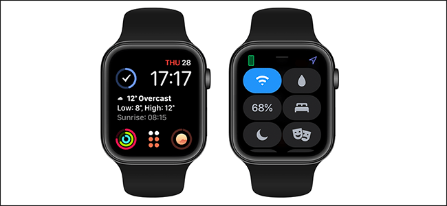 comment ajouter des fonctions ou des modes au centre de contrôle de l'Apple Watch