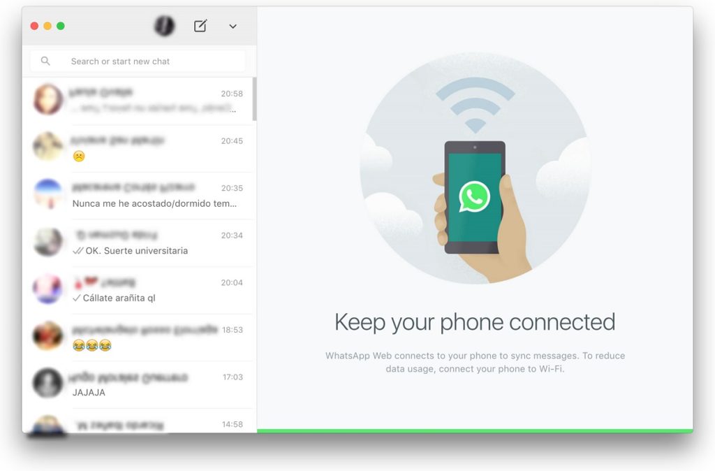 how to use WhatsApp Mac 2