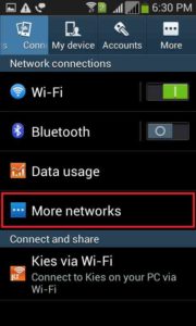 Option Tap-on-More-Networks