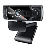 Webcam PC Nulaxy, webcam avec microphone de confidentialité HD 1080P pour les appels vidéo, correction de la lumière HD, fonctionne avec Skype, Zoom, FaceTime, Hangouts, PC / Mac / ordinateur portable / Smart TV