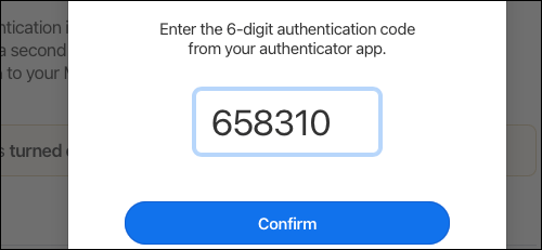 De cette façon, nous pouvons configurer l'authentification à deux facteurs dans 1Password