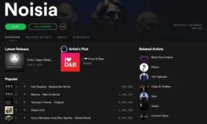 Aperçu Spotify Premium