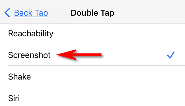 C'est ainsi que nous pouvons prendre une capture d'écran sur iPhone avec un double tap.