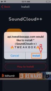 Tap-on-Install-SoundCloud ++