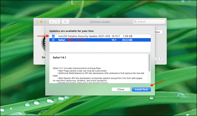update safari on mac 10.7