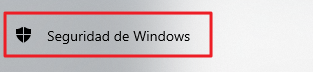 Sécurité dans Windows 10