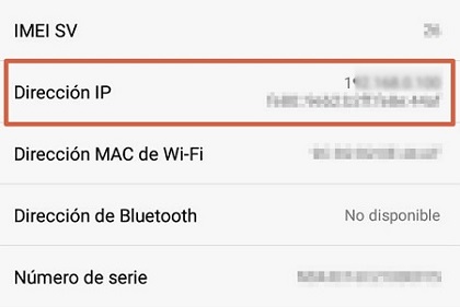 Comment afficher une adresse IP privée à partir de smartphones Android