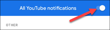 Désactivez toutes les notifications.