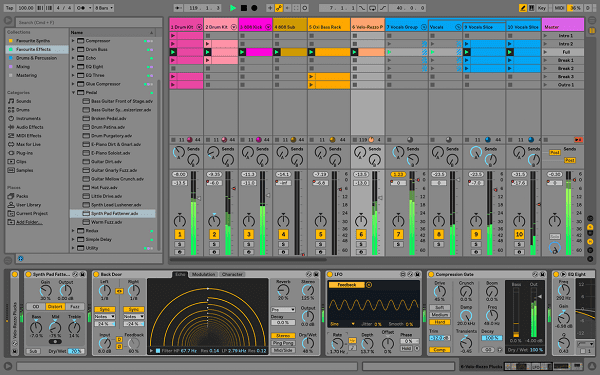 Ableton en direct