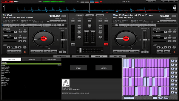 Accueil VirtualDJ