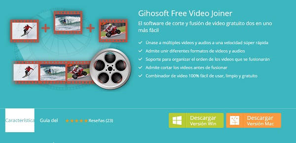 Menuisier vidéo gratuit Gihosoft