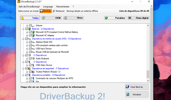 DriverBackup !