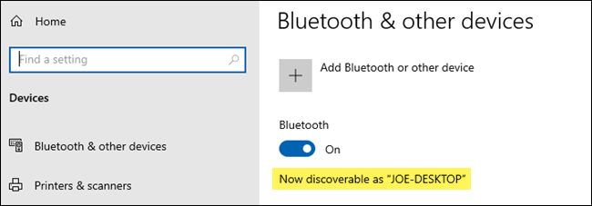 Activez le Bluetooth.