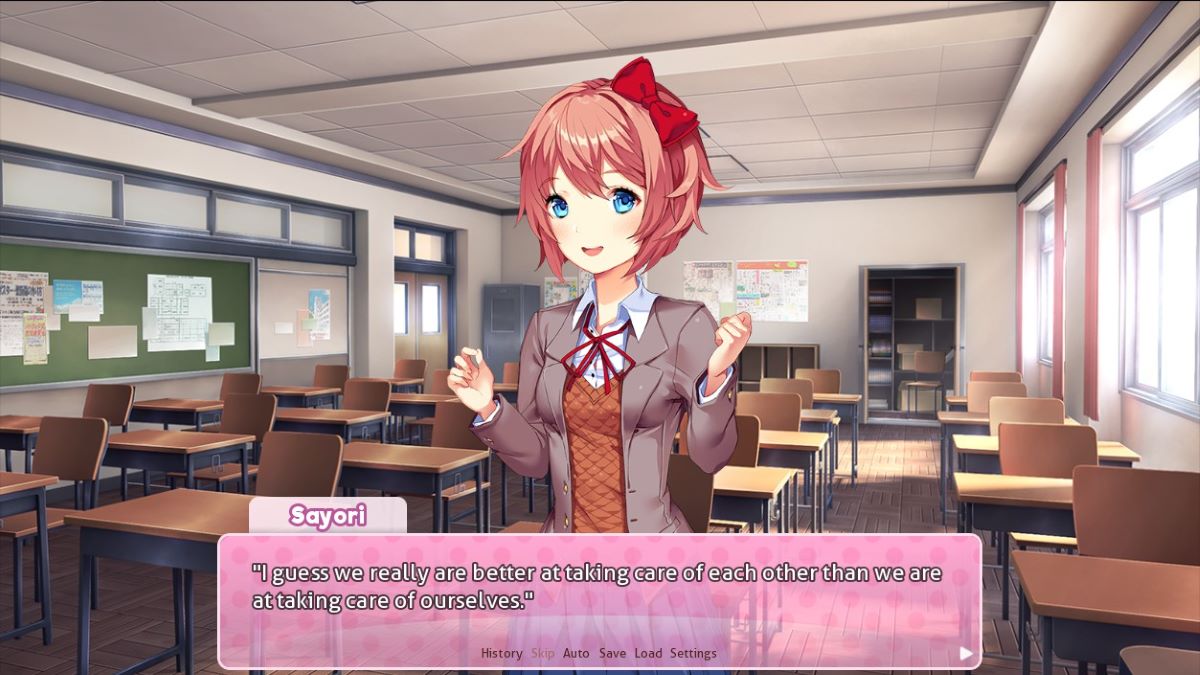 Doki Doki Literature Club date Sayori