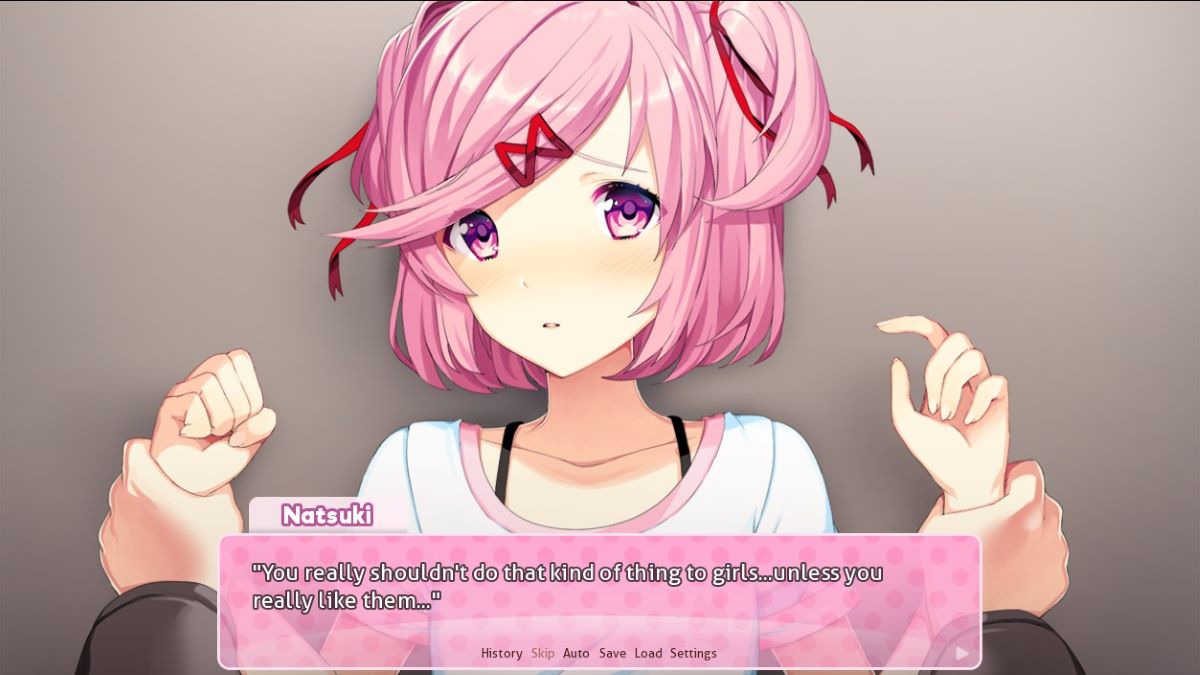 Doki Doki Literature Club date Natsuki