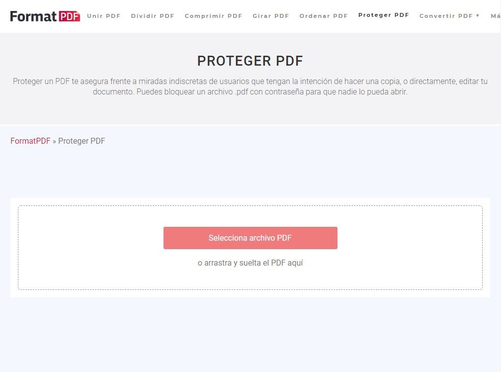 protéger le fichier PDF 1.5