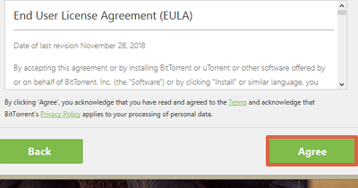 utorrent license