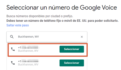 Comment avoir ou créer un numéro virtuel totalement gratuit avec Google Voice étape 3