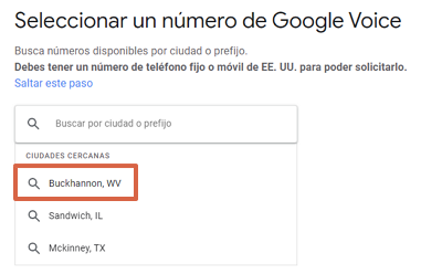 Comment avoir ou créer un numéro virtuel totalement gratuit avec Google Voice étape 2