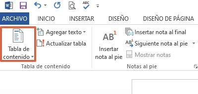 Comment faire un index automatique dans Word étape 5