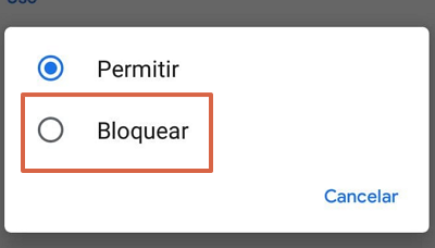 Comment bloquer les pages Web de Chrome sur le téléphone portable à l'aide de l'étape 5 du menu des paramètres de Google